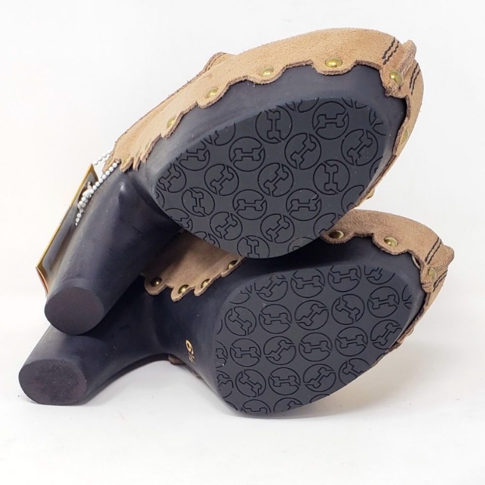 🆕Size 6.5-SEXY & STYLISH! Flogg Diana Suede Clogs - Picture 7 of 8